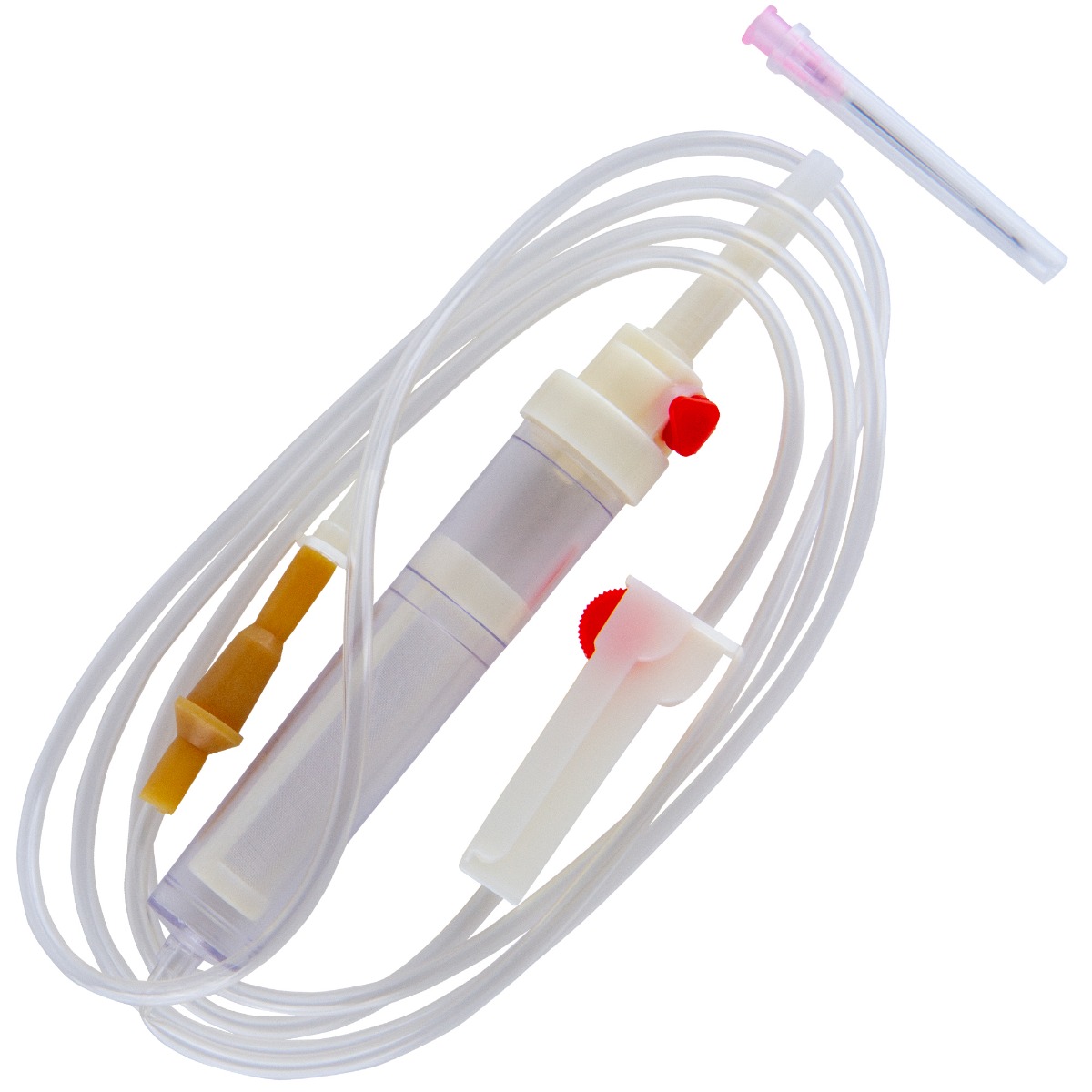 PMV Trusa de transfuzie de uz veterinar, PRIMA, cu ac plastic si luer slip, 25 bucati