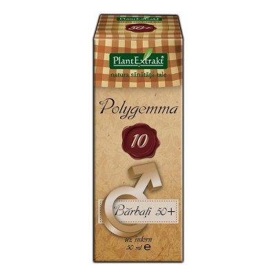 Polygemma 10 - Barbati 50 plus 50ml Plantextrakt - poza 4