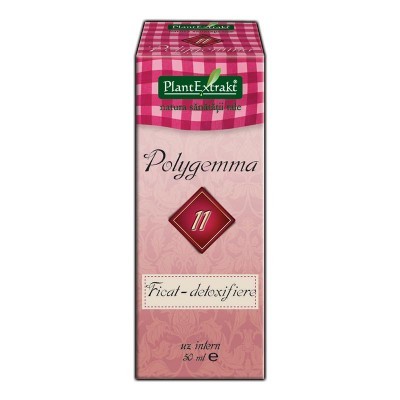 Polygemma 11 - Ficat detoxifiere 50ml Plantextrakt - poza 3