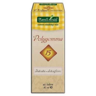 Polygemma 15 - Intestin detoxifiere 50ml Plantextrakt - poza 3
