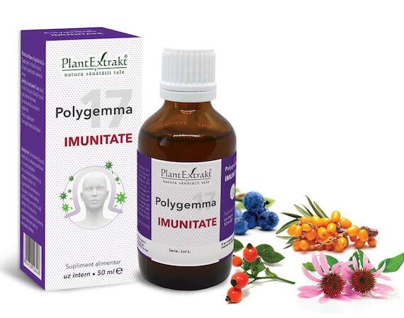 Polygemma 17 - Imunitate 50ml Plantextrakt - poza 1