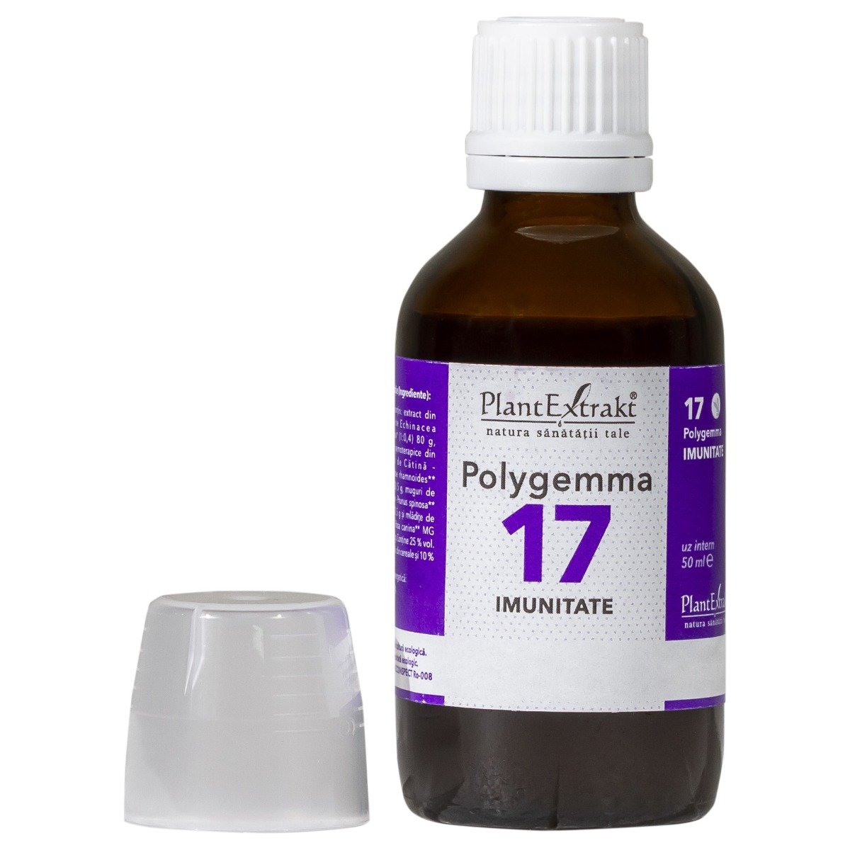Polygemma 17 Imunitate Plant Extract, 50 ml