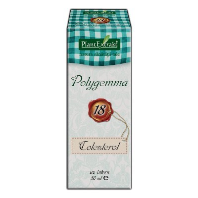 Polygemma 18 - Colesterol 50ml Plantextrakt - poza 3