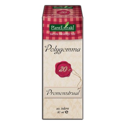 Polygemma 20 - Premenstrual 50ml Plantextrakt - poza 3