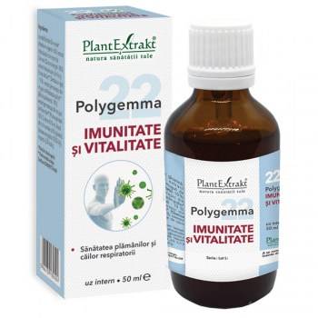 Polygemma 22 - Imunitate si Vitalitate, 50ml Plantextrakt - poza 2