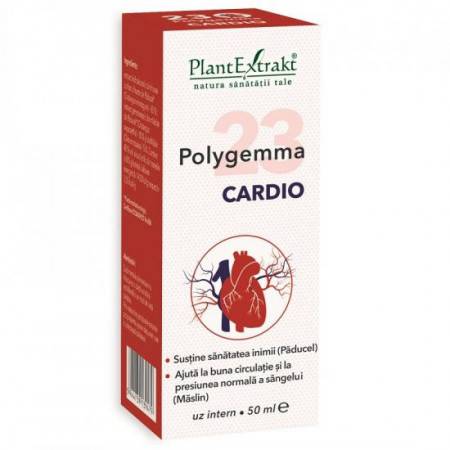 Polygemma 23 Cardio, 50ml - Plantextrakt - poza 2
