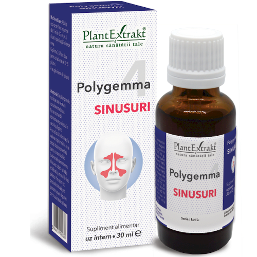 Polygemma 4 - Sinusuri 30ml Plantextrakt