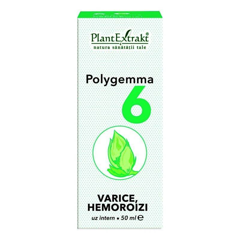 Polygemma 6 - Varice Hemoroizi 50ml Plantextrakt - poza 2