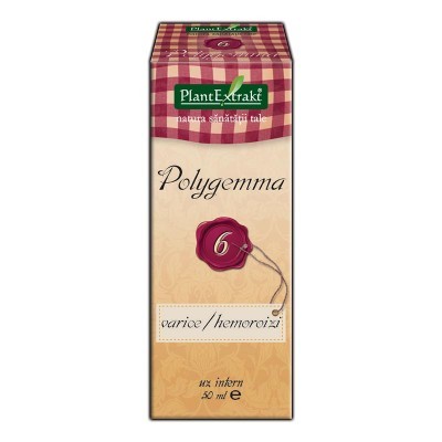 Polygemma 6 - Varice Hemoroizi 50ml Plantextrakt - poza 3