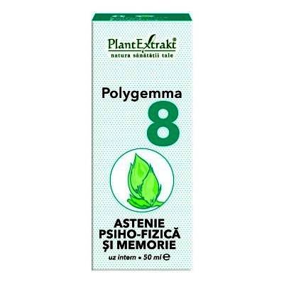 Polygemma 8 - Astenie psiho fizica si memorie 50ml Plantextrakt - poza 2