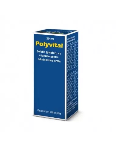 Polyvital solutie orala, 20 ml, Pharco