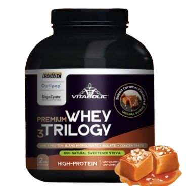 Premium Whey Trilogy Salted Caramel, 2kg, Vitabolic