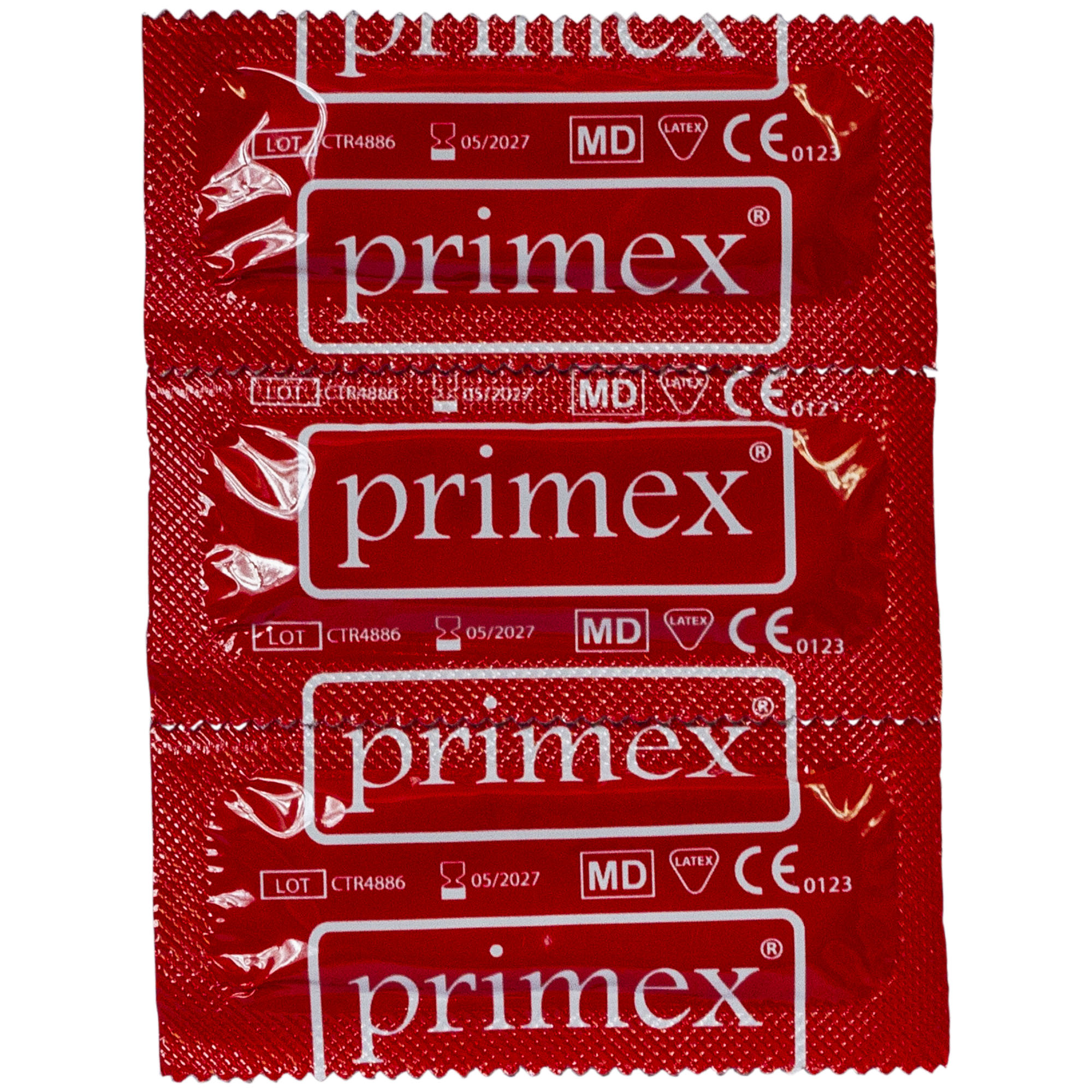 Prezervative din latex, medicale, lubrifiate, PRIMEX, pentru sonda ecograf, 144 bucati / punga