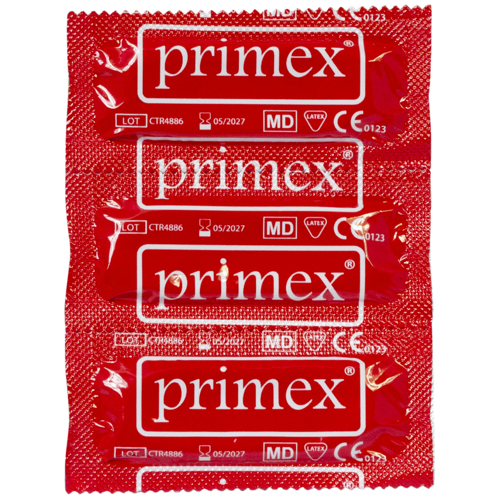 Prezervative medicale lubrifiate din latex, PRIMEX, pentru sonda ecograf, 144 bucati / cutie