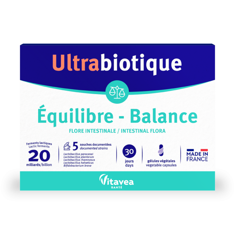 Probiotic Equilibre - Balance, 30 capsule, Ultrabiotique