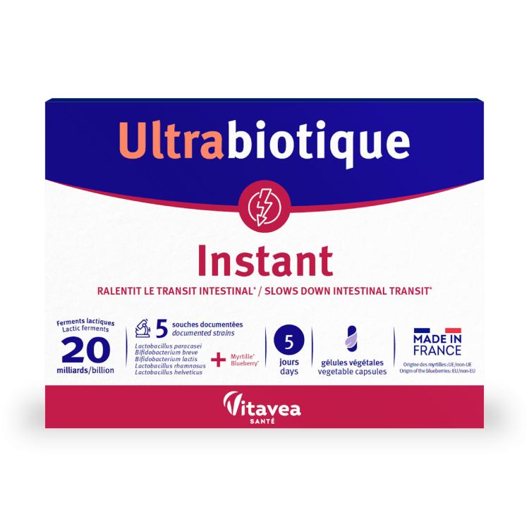 Probiotic pentru diareea acuta Instant, 10 capsule, Ultrabiotique