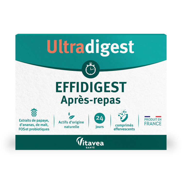 Probiotic pentru digestie si colon iritabil Effidigest, 24 comprimate, Ultradigest