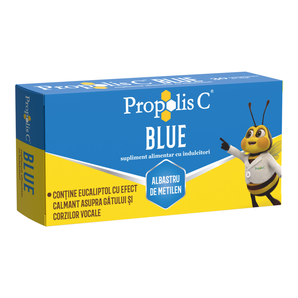 Propolis C Blue, 30 comprimate, Fiterman