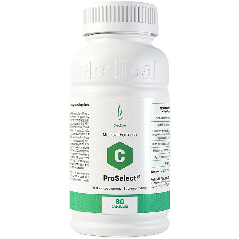 Proselect pentru sanatatea ficatului, 60 capsule, Duolife