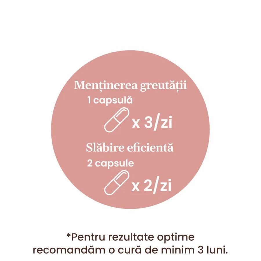 ProSilueth Capsule - Formulă unică pentru cura de slăbire, plante medicinale cu acțiune dovedită pentru accelerarea metabolismului, arderea grăsimilor, reducerea apetitului și detoxifierea organismului - 90 capsule - poza 4