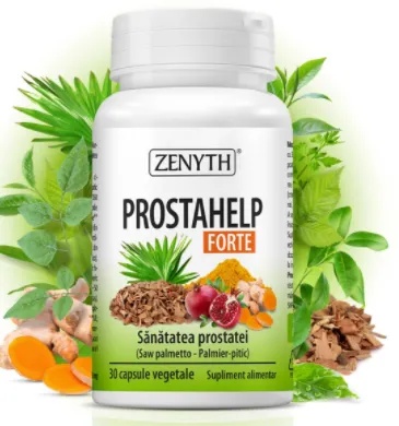 ProstaHelp Forte, 30 capsule vegetale, Zenyth