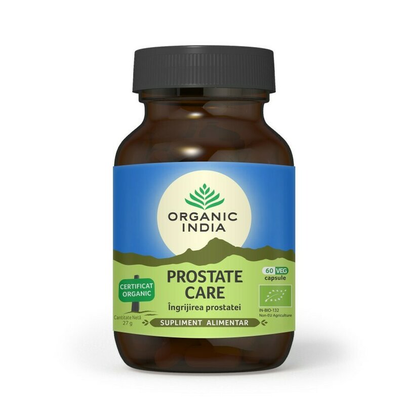 Prostate Care - Sanatatea prostatei - 60 cps veg, bio, Organic India