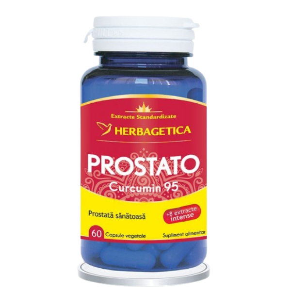 Prostato Curcumin95, Herbagetica | 60 capsule