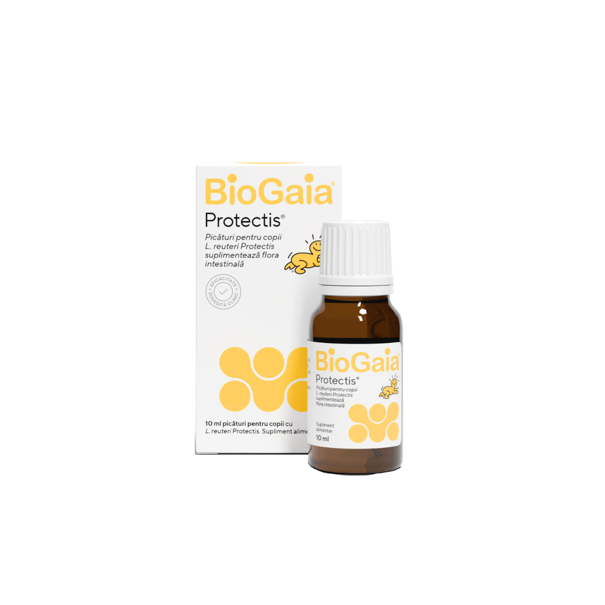 Protectis picaturi probiotice pentru copii, 10ml, BioGaia