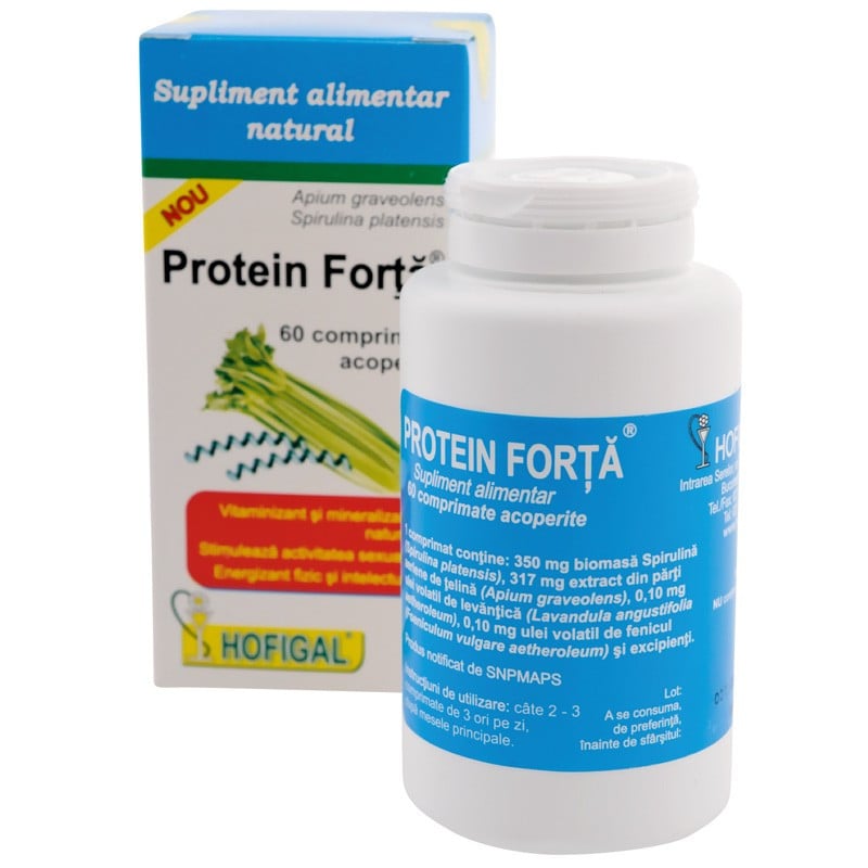 Protein Forta, 60 comprimate, Hofigal