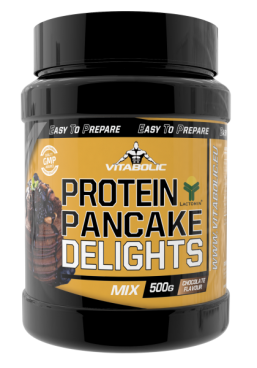 Protein Pancake Delights Ciocolata, 500g, Vitabolic