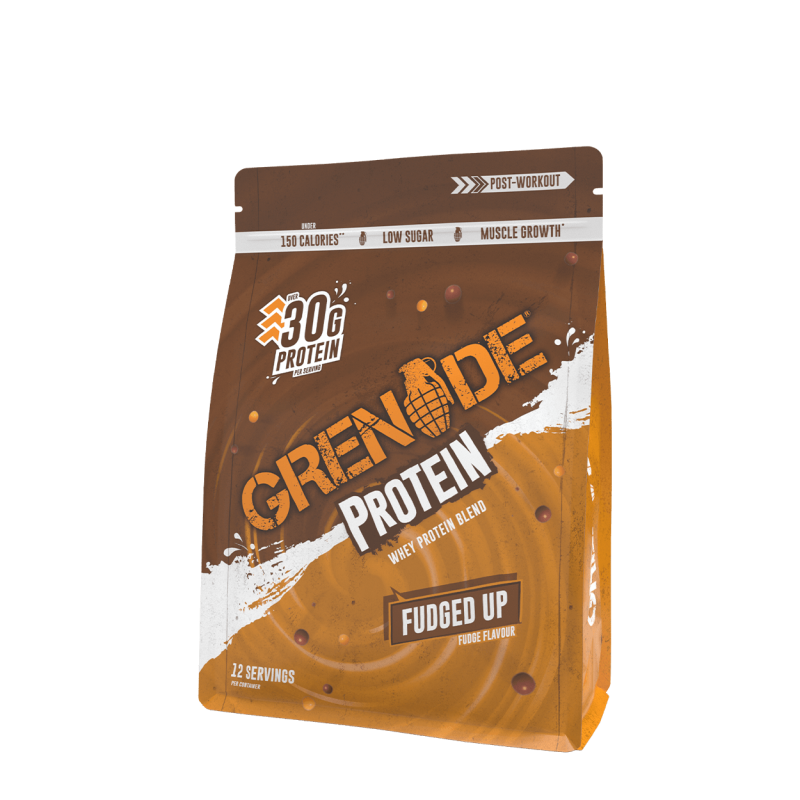 Proteine din zer Protein Powder Fudged Up, 480g, Grenade