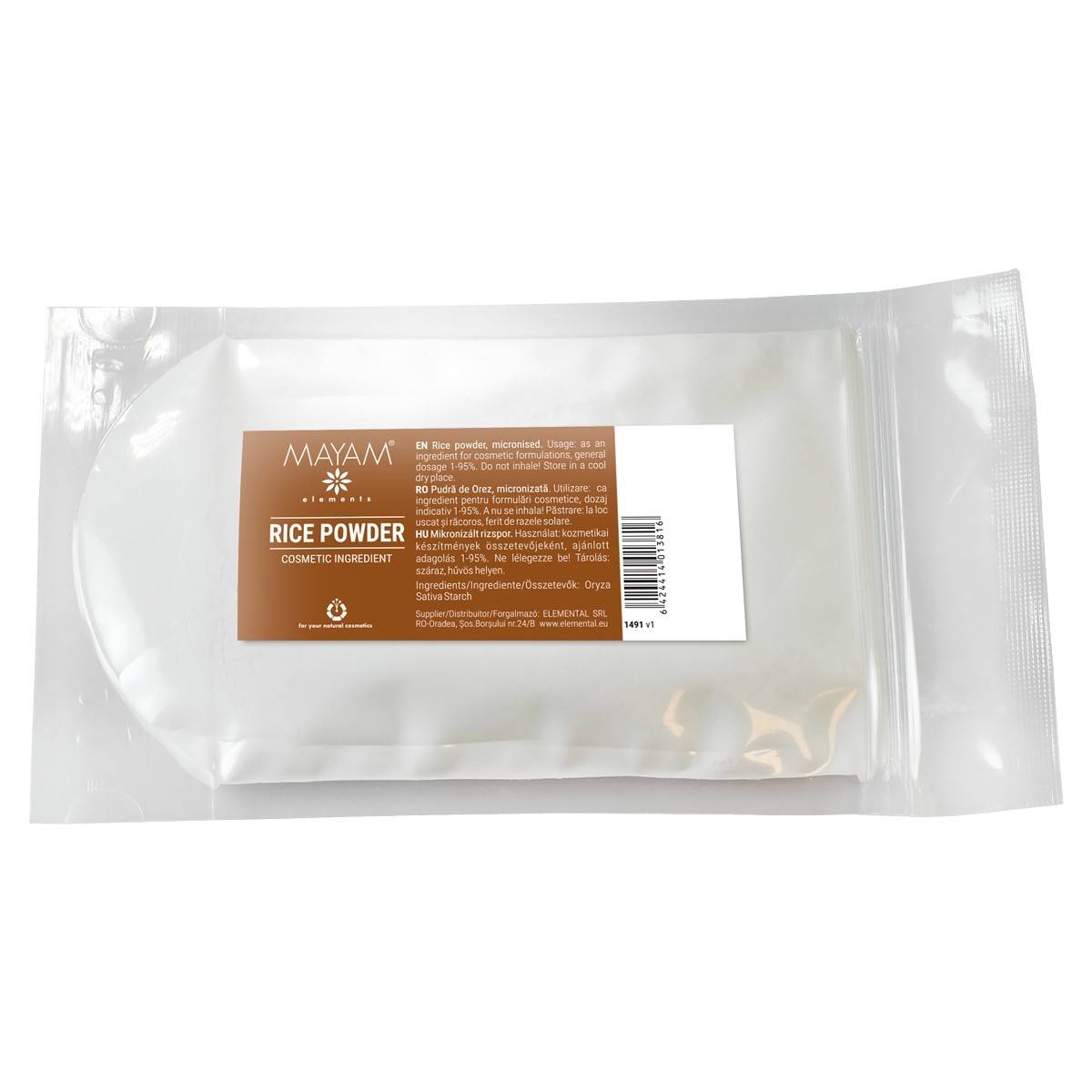 Pudra de Orez micronizata, 50g - Mayam - poza 2