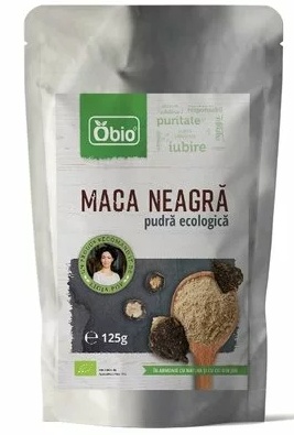 Pudra eco Maca neagra, 125g, OBio
