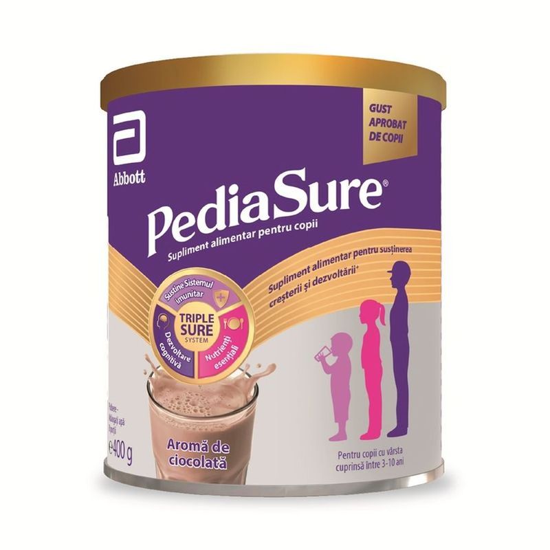 Pulbere cu aroma de ciocolata, Pediasure | 400g