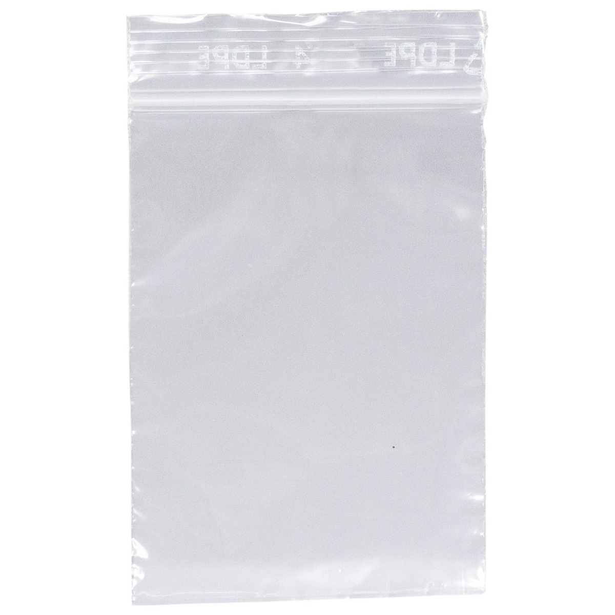 Pungi cu fermoar ZIPLOCK PRIMA 50x70 mm, transparente, reutilizabile pentru ambalare si depozitare, set 100 bucati