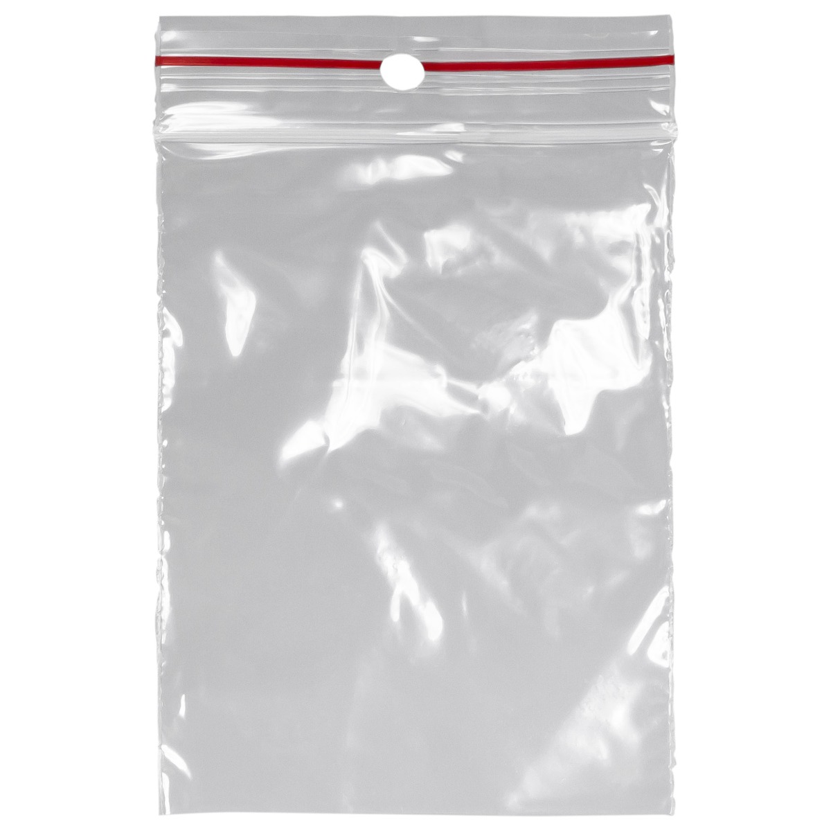 Pungi cu fermoar ZIPLOCK PRIMA 60x85 mm, transparente, reutilizabile pentru ambalare si depozitare, set 100 bucati