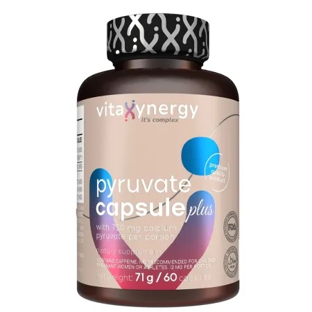 Pyruvate plus, 60 capsule, VitaXynergy