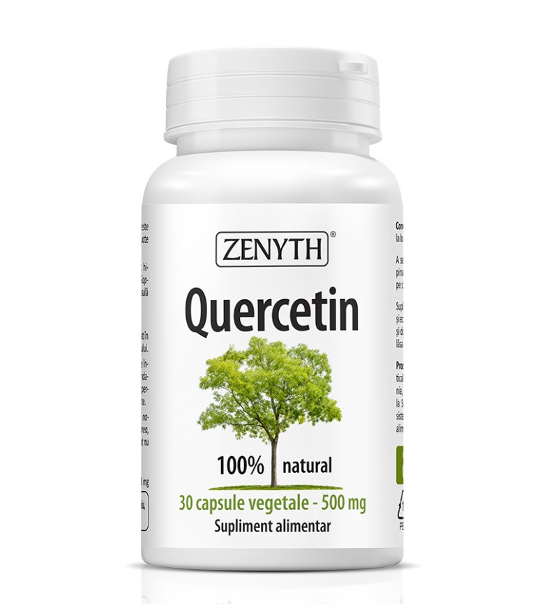 Quercetin 500mg, 30 capsule, Zenyth