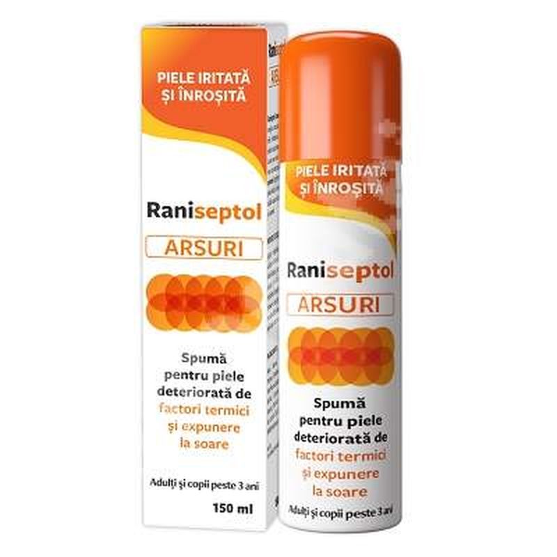Raniseptol ARSURI spuma, Zdrovit | 150 ml