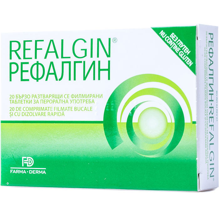 Refalgin, Farma-Derma Italia | 20 comprimate