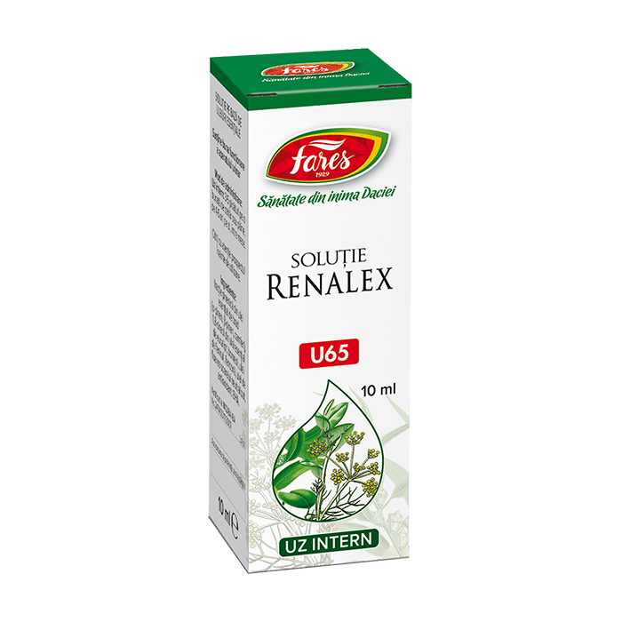 Renalex solutie U65, 10ml, Fares