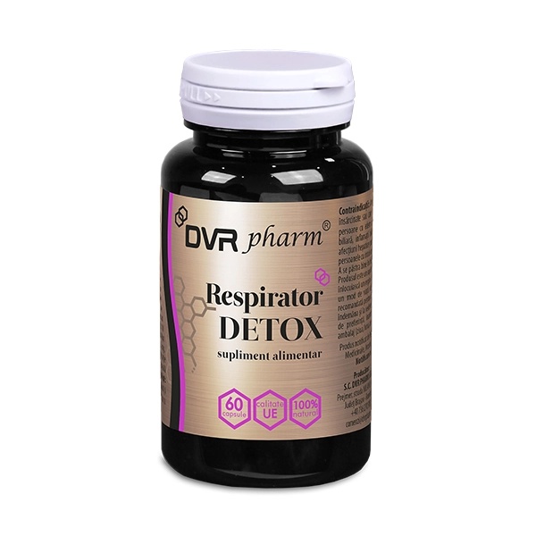 Respirator Detox, 60 capsule, DVR Pharm