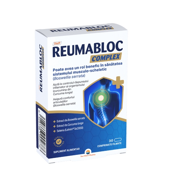 Reumabloc Complex, 30 comprimate, Sun Wave Pharma