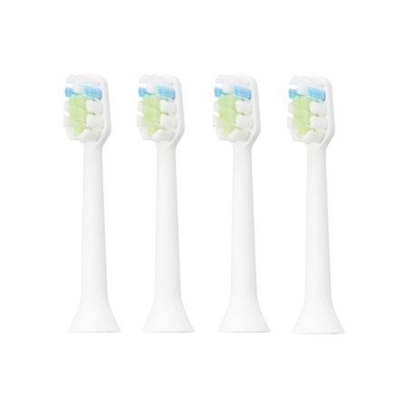 Rezerve pentru periuta de dinti electrica AQ-102 Alb, 4 bucati, Aquapick
