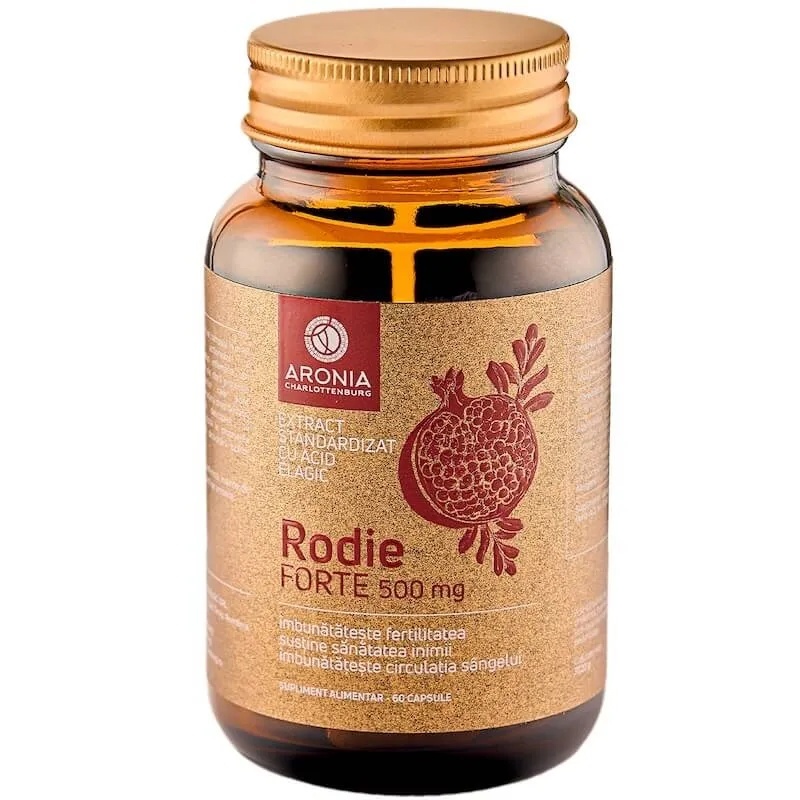 Rodie Forte 500mg, 60 capsule, Aronia Charlottenburg