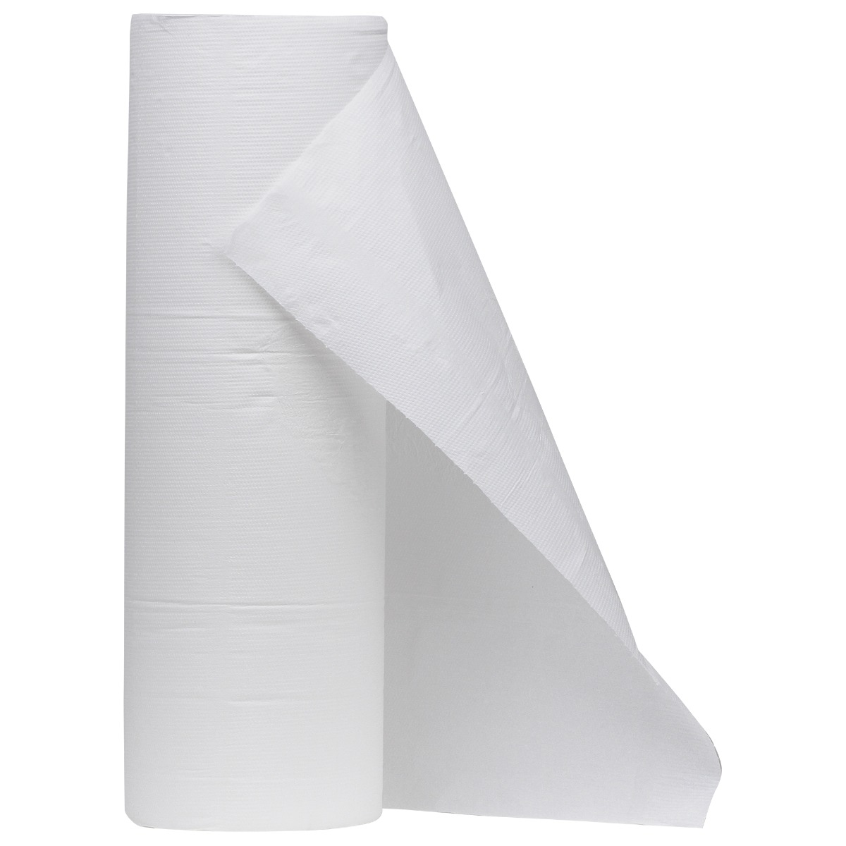 Rola cearceaf hartie de protectie pat, 2 straturi hartie, 49cm x 100m, grosime 18g/strat, 100% celuloza, pentru saloane masaj, clinici, PRIMA