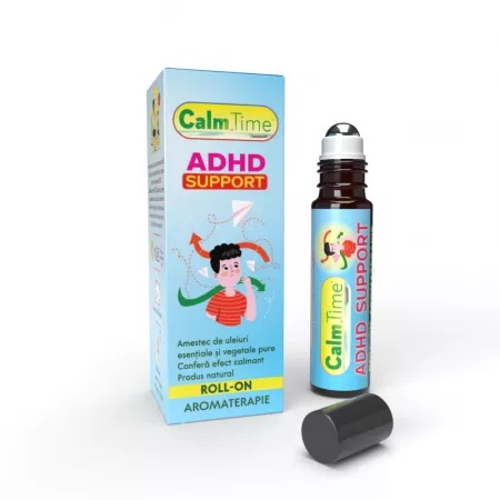Roll-on aromaterapie CalmTime ADHD Support, 10ml, Justin Pharma