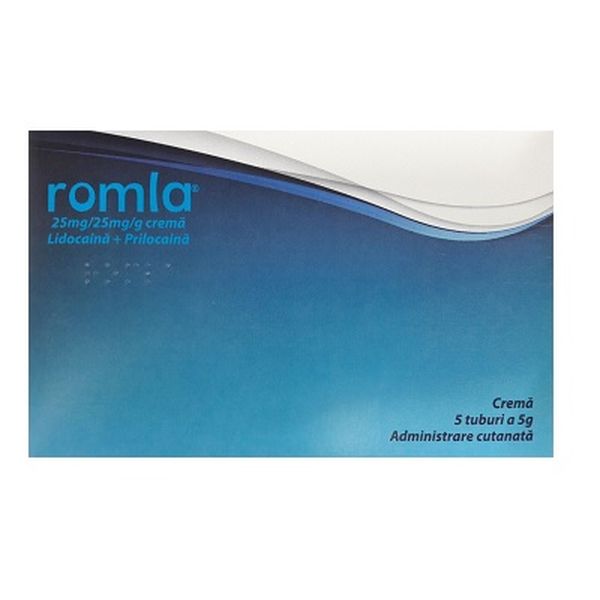 ROMLA 25 MG/25 MG/G X 5