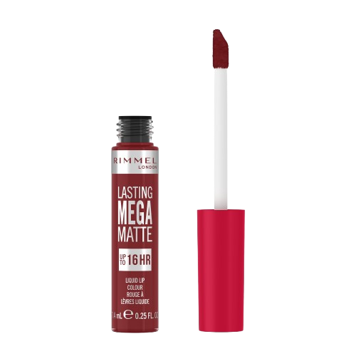 Ruj lichid Lasting Mega Matte 930 Ruby Passion, 7.4ml, Rimmel London 