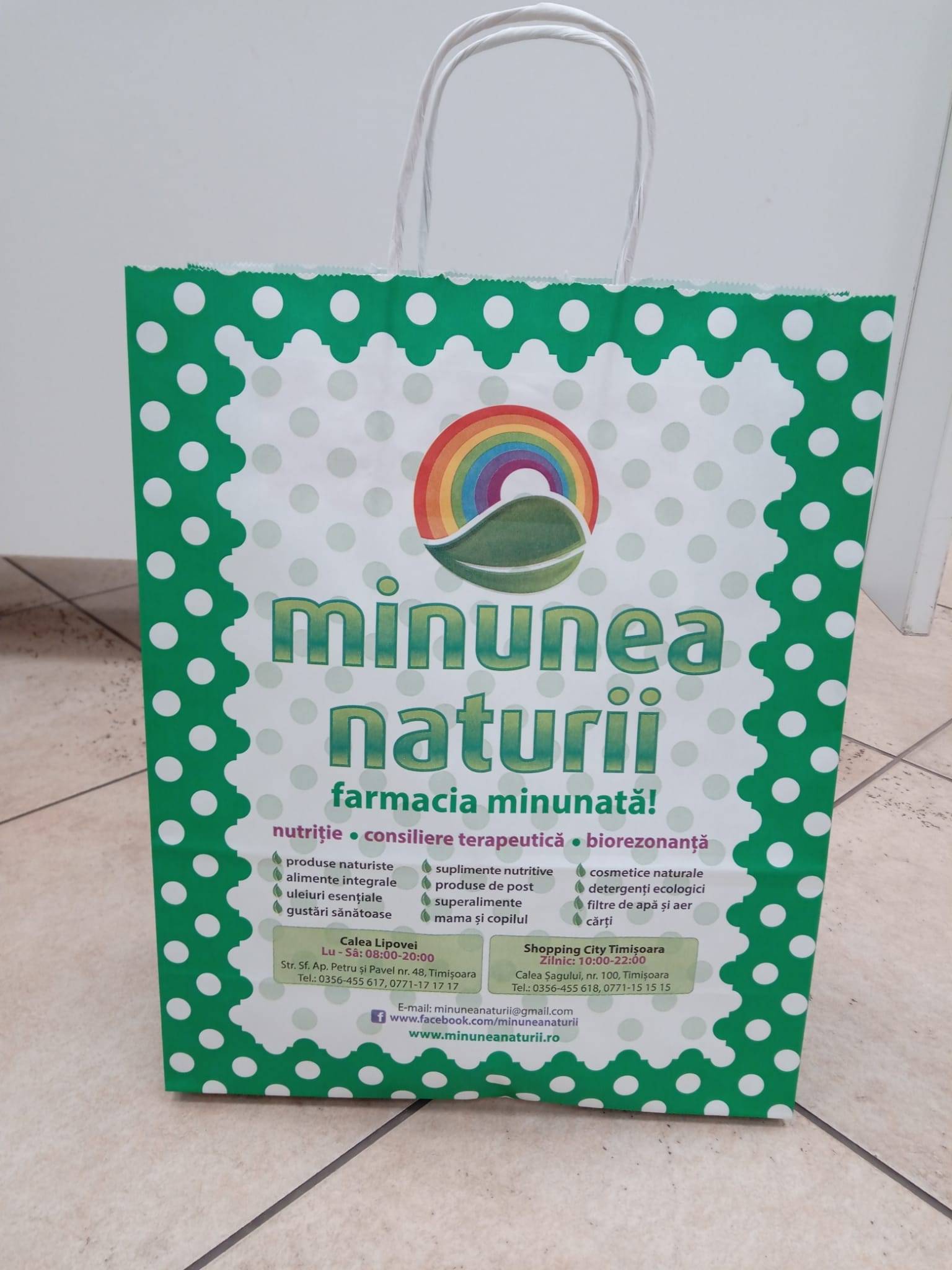 Sacosa de Hartie Minunea Naturii - poza 1